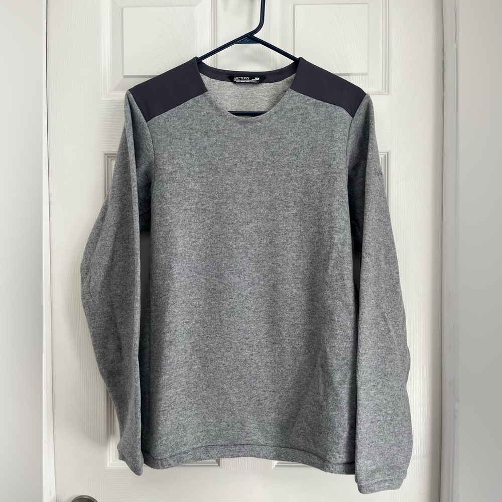 Men’s Arc’teryx Modern Wool Crewneck Sweater Gray - NWOT